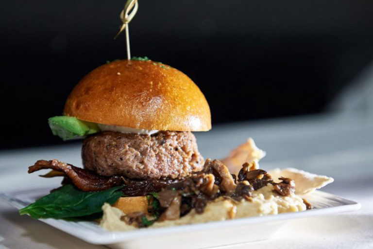 Cedar's Cafe Blended Burger The Mushroom Council