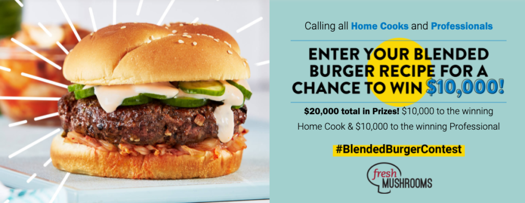 Enter your blended burger recipe for your chance to win $10k!