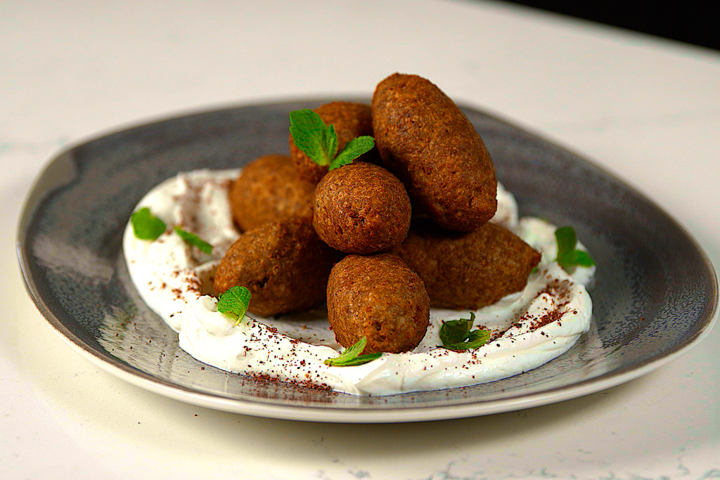 Mushroom Kibbeh