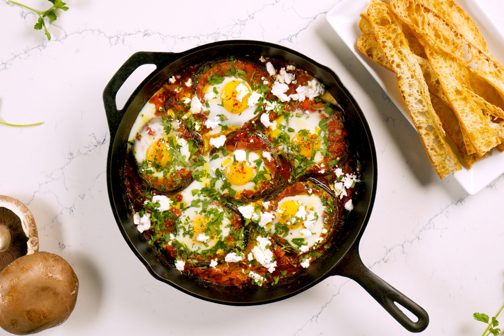 Portabella Mushroom Shakshuka