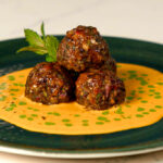 Spicy Mushroom and Lamb Meatballs