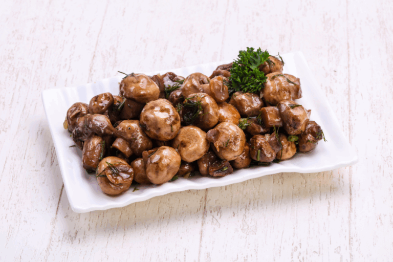 Quick Pickled Mushrooms